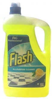 All Purpose Cleaner, Flash, Lemon, 5Ltr