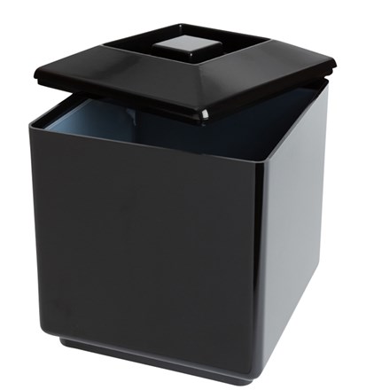 Ice Bucket, Square, Black, 5lLtr/8.8Pts
