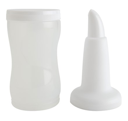Pour & Store, Quart, White, 1Ltr