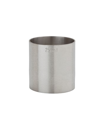 Thimble Measure, 25ml, S/S, CE