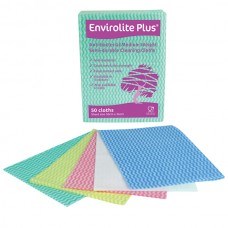 Cloths, Envirolite Plus, Z Cloth, Yellow, Large, 50