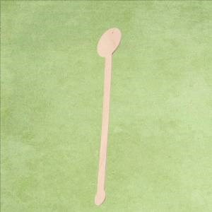 Wooden Disc Drink Stirrer, Eco-Friendly, 250