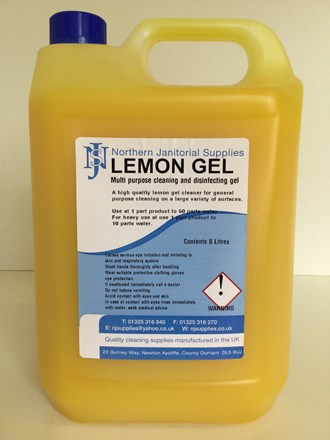 Floor, Gel, Lemon, NJS, 5Ltr