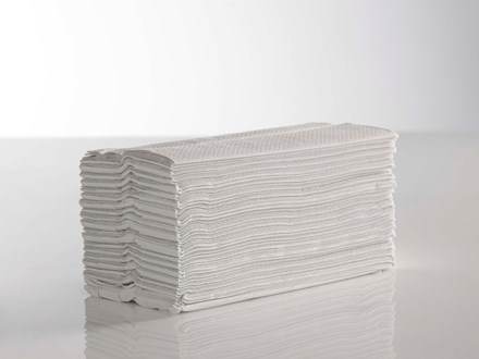 Handtowels, C-Fold, 2Ply White, 23 x 33cm, 2400 Sheet