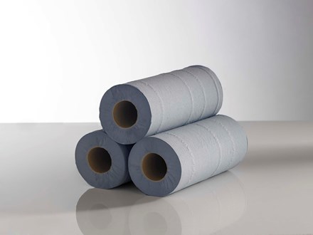 Hygiene Rolls, 40m x 250mm, (10"), Blue, 18's