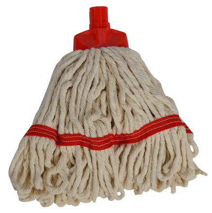 Mop Heads, SYR Freedom, Midi, White Yarn, Red