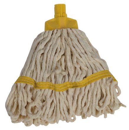 Mop Heads, SYR Freedom, Midi, White Yarn, Yellow