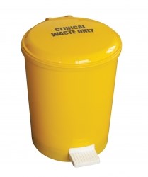Bin, Clinical Waste, Pedal Bin, 20Ltr