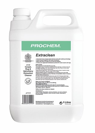 Carpet, Prochem, Extraction Fluid, Extraclean, 5ltr