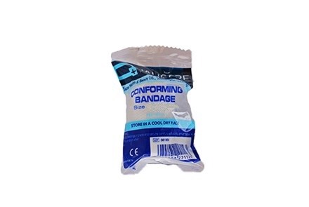 First Aid, Bandage, Conforming BP, 7.5cm x 4m