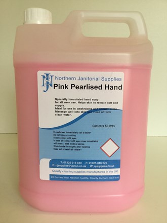 Soap, Hand, NJS, Pink, 5Ltr