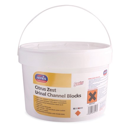 Toilet, Channel Cubes, Jeyes Sanilav, Citrus Zest, 3kg