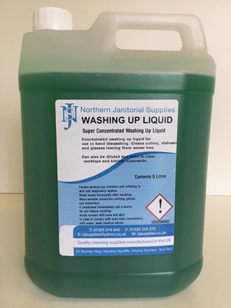 Washing Up Liquid, NJS, Conc., 5Ltr