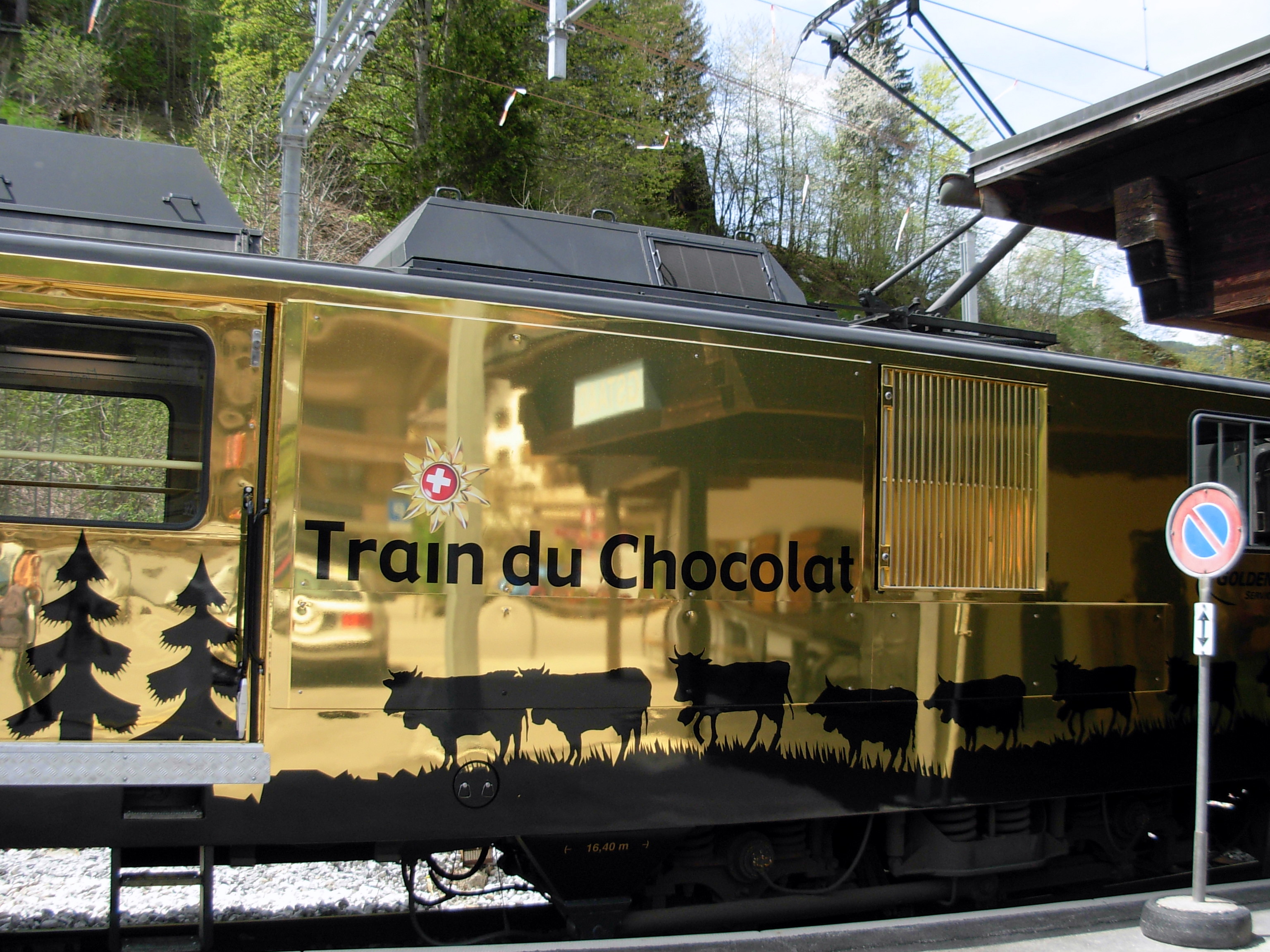 Le Train Du Chocolat à Montreux Suisse Locomotive du MOB, train du chocolat - Notre Histoire