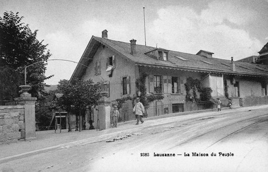 Les premiers concerts de l'OCL à la Maison du Peuple 