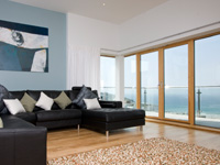 Luxury accommodation at Fistral Beach, Cornwall