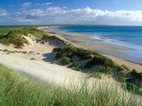 Beautiful beaches at John O' Groats, North Highlands