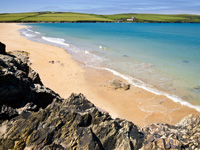 Beautiful beaches at Trewhiddle, Cornwall