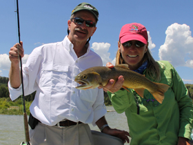 Discounted guided fishing trips at South Fork Lodge