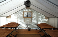 South Fork camp room