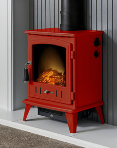 Red Alpine Electric Stove
