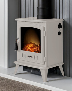Cream Aviemore Electric Stove