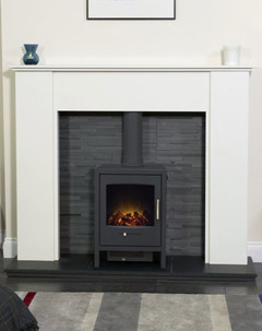 Charcoal Bergen Electric Stove