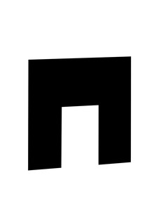 Painted Back Panel Only