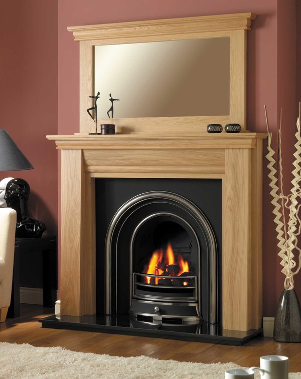 Miami Solid Oak Fireplace Surround | Wood Fire Surrounds