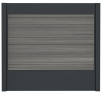 IdeAL | Scherm Antraciet- Horizon Castle Gray | 180x180 | 9 planks