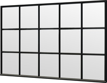 Trendhout | Steel Look raam module E-03 | 340.5x220 cm