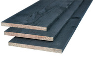 Potdekselplank Vlotdeel Douglas 25x275 | Zwart geimpregneerd | 400 cm