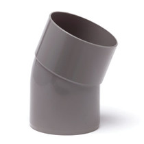 PVC bocht | 22.5° | Ø70
