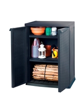Keter | Rattan Mini Patio Shed