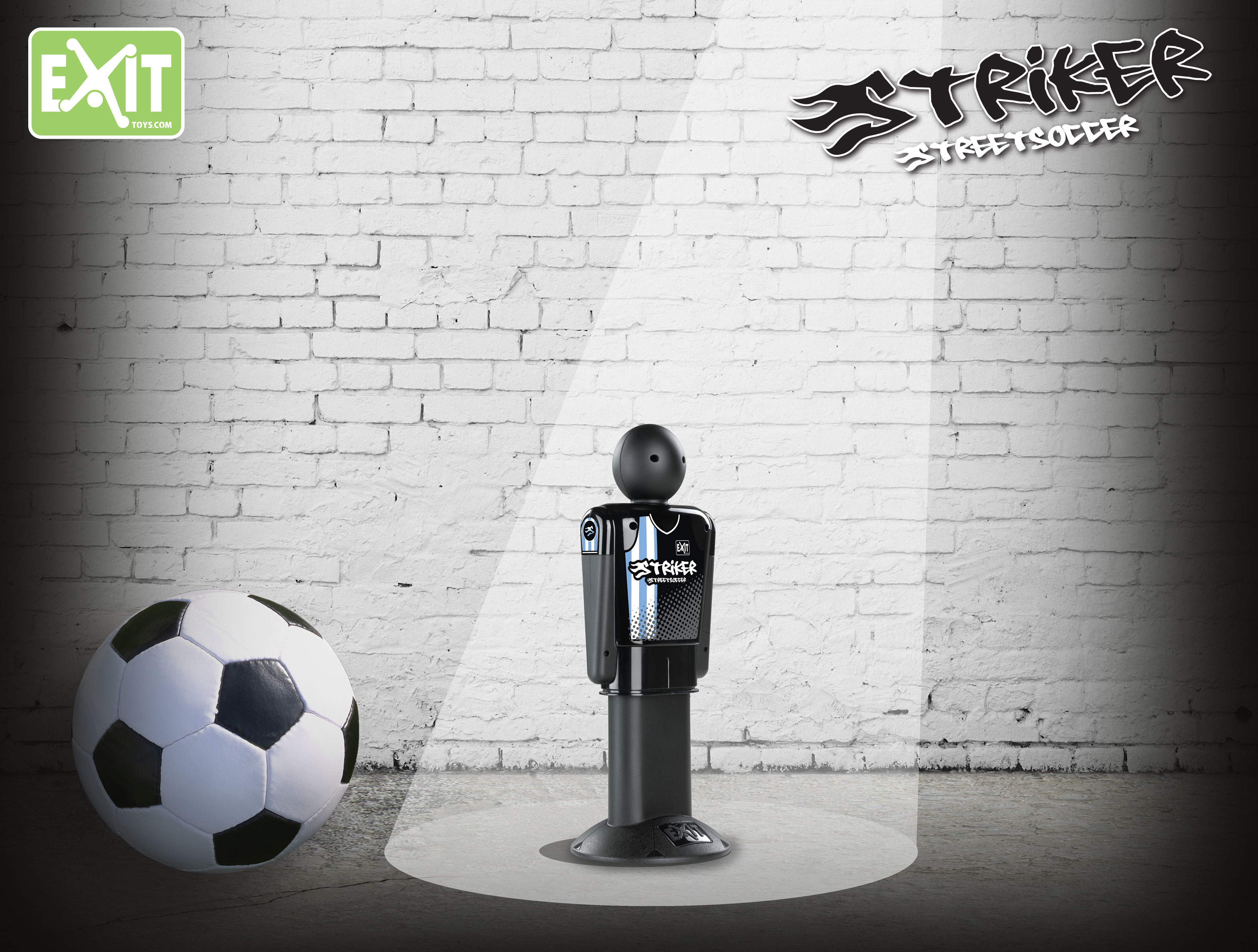 Exit Striker Streetsoccer 4 Stuks Voetbal exit kopen in de aanbieding
