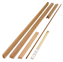 Binnendeurkozijn Hardhout stomp 56 x 115 mm, 93 x 211,5 cm