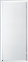 Vuren FSC kanaalspaandeur (83 x 211.5 cm) met kozijn (56 x 120 mm) linksdraaiend