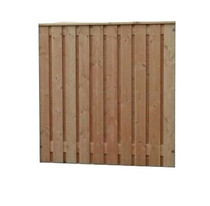 Scherm Douglas Geschaafd | 21-planks | 180 x 180 cm