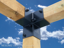 Nesling | Pergola Kit hoek element | 2 stuks