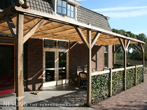 Nesling | Coolfit Harmonica Schaduwdoek | 2x5m | zand