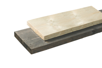 Steigerplank vuren | 28x195 | Donkergrijs | 500cm