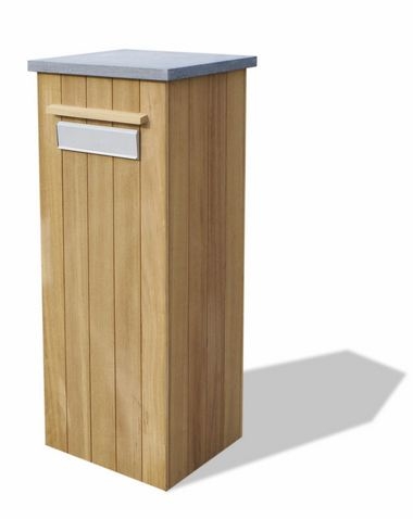 Exterior Living Brievenbus Iroko exterior living kopen in de aanbieding