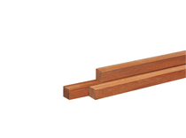 Hardhouten paal | 70 x 70 mm | Azobé | 200 cm