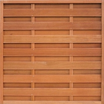 Felixwood | Plankenscherm Bangkirai | Horizontaal