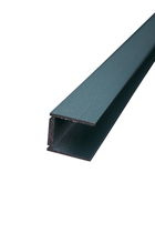 IdeAL | Antraciet Aluminium U-lijst 200 cm
