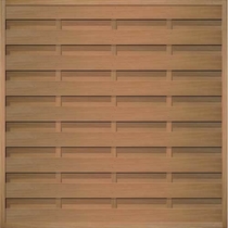 Felixwood | Plankenscherm hardhout | Horizontaal
