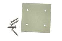SeriAL/IdeAL | Aluminium paalkap | Zilver