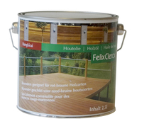 Felix Clercx | Houtolie Roodbruin Hout 2,5L