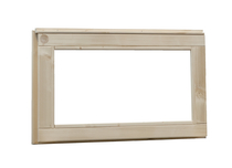Woodvision | Vast raam met melkglas