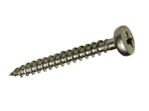 Spaanplaatschroeven RVS | Bolkop | 3,5 mm | 20mm